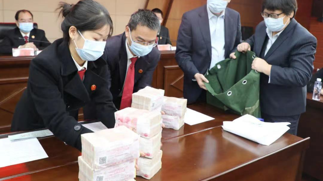 现场发放1249万元！市、区两级人民法院集中发放执行款