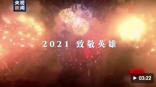 2021 英雄的中国 因为有你