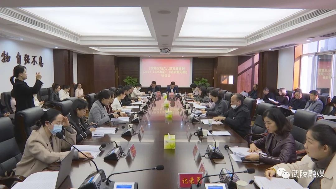 《武陵区妇女儿童发展规划（2021-2025年）》（征求意见稿）听证会召开
