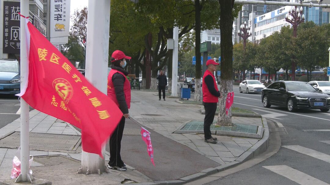 新时代文明实践耀武陵  武陵区启动2022年“文明交通我劝导”志愿服务活动