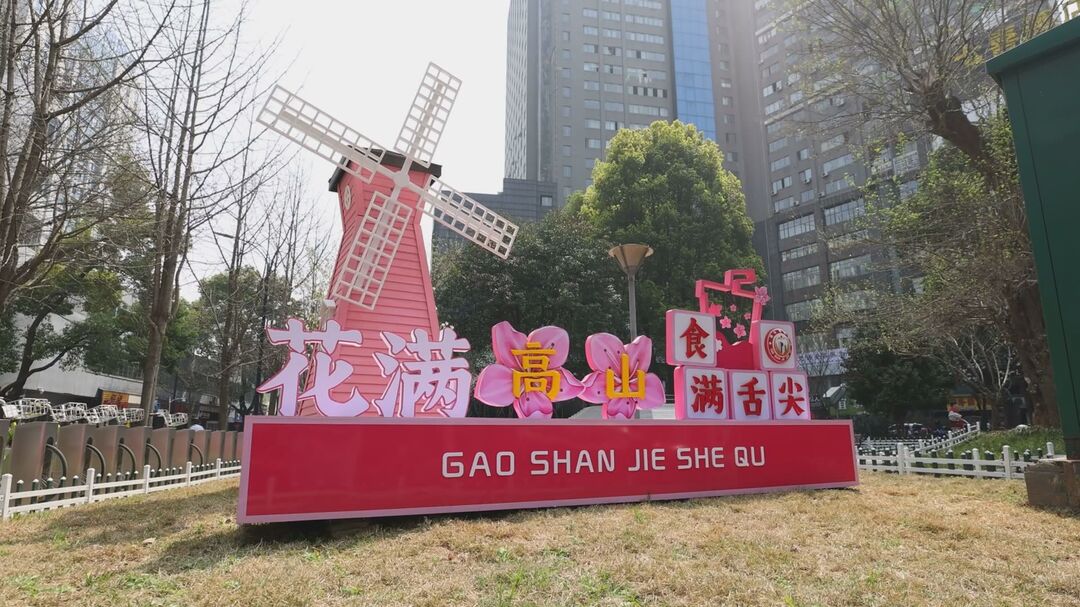 2022常德武陵高山街赏樱季活动正式启动