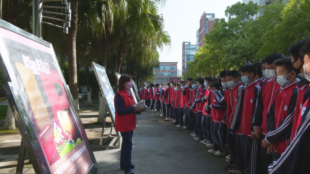 新时代文明实践耀武陵 富强社区开展知识产权保护宣传进校园活动