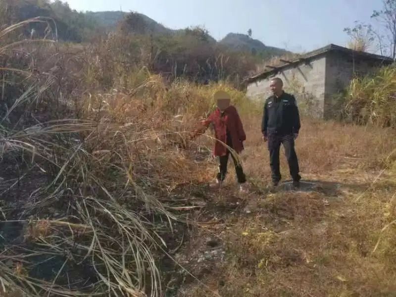 故意点火引燃山林！被行拘15日