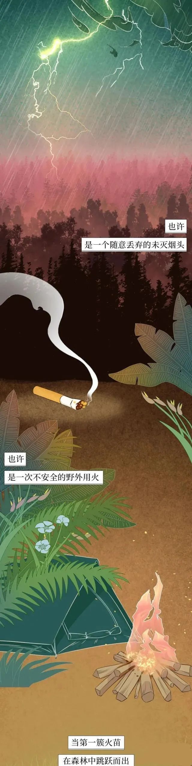 森林防火 | 我们有“画”说