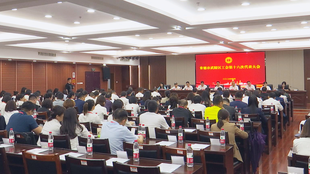 武陵区工会第十六次代表大会闭幕