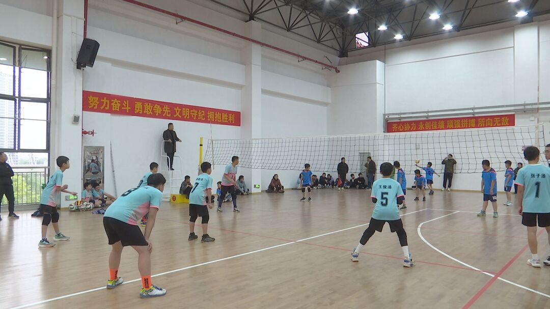 2023年武陵区中小学生排球赛开赛