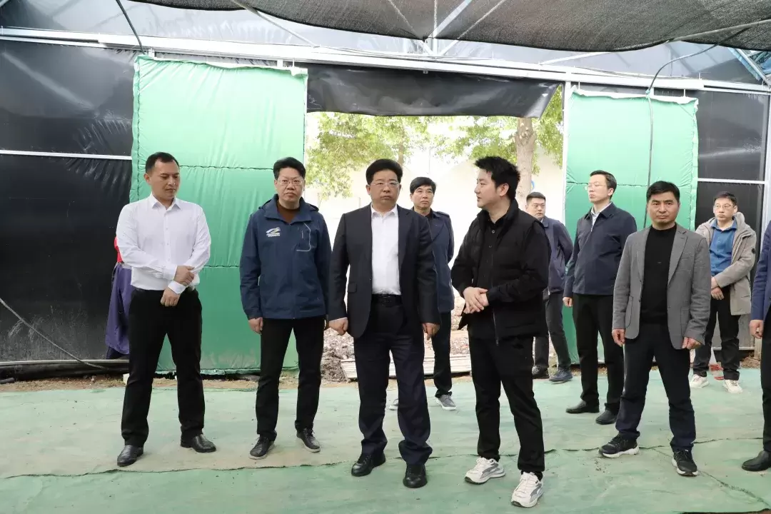 康少中调研芦荻山乡村振兴示范片建设工作