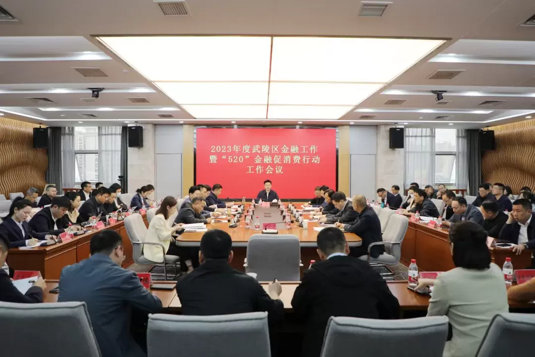 武陵区召开金融工作暨“520”金融促消费行动工作会议