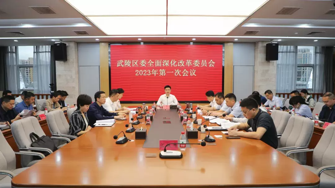 武陵区委全面深化改革委员会2023年第一次会议召开