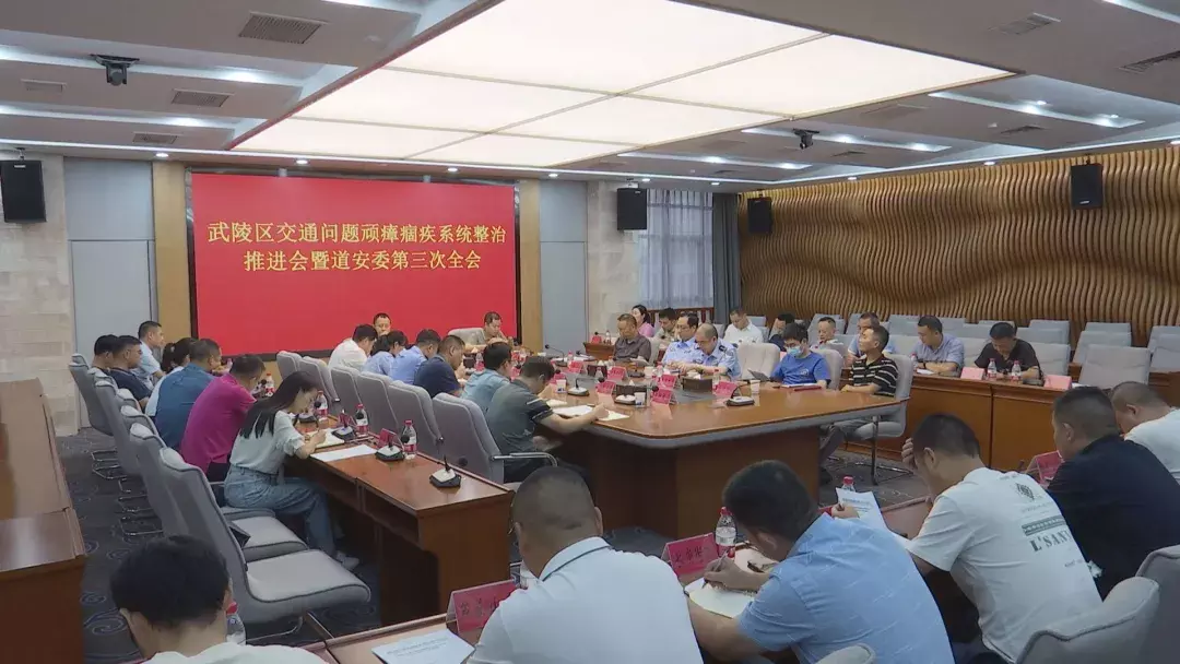 武陵区召开交通问题顽瘴痼疾系统整治推进会暨道安委第三次全会
