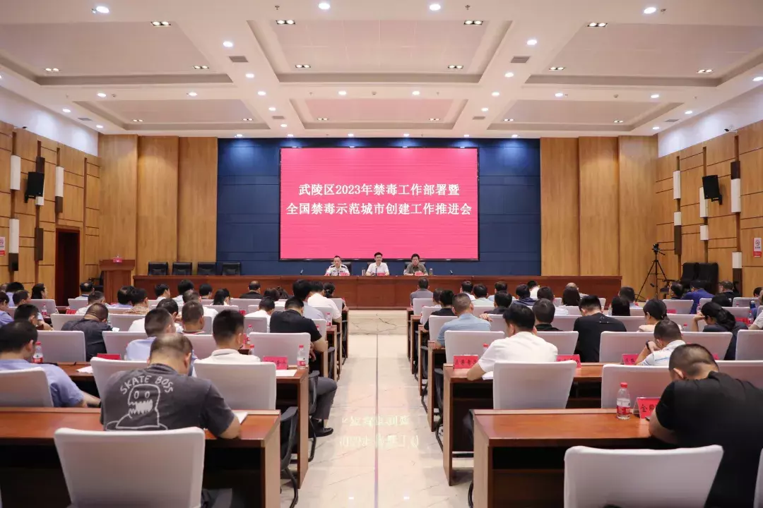 武陵区召开2023年禁毒工作部署暨全国禁毒示范城市创建工作推进会