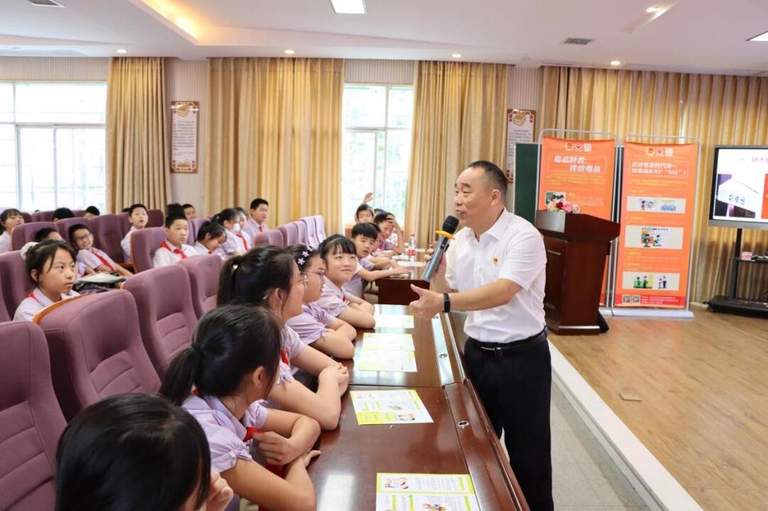 阳光行动|禁毒宣传进校园 绿色无毒助成长