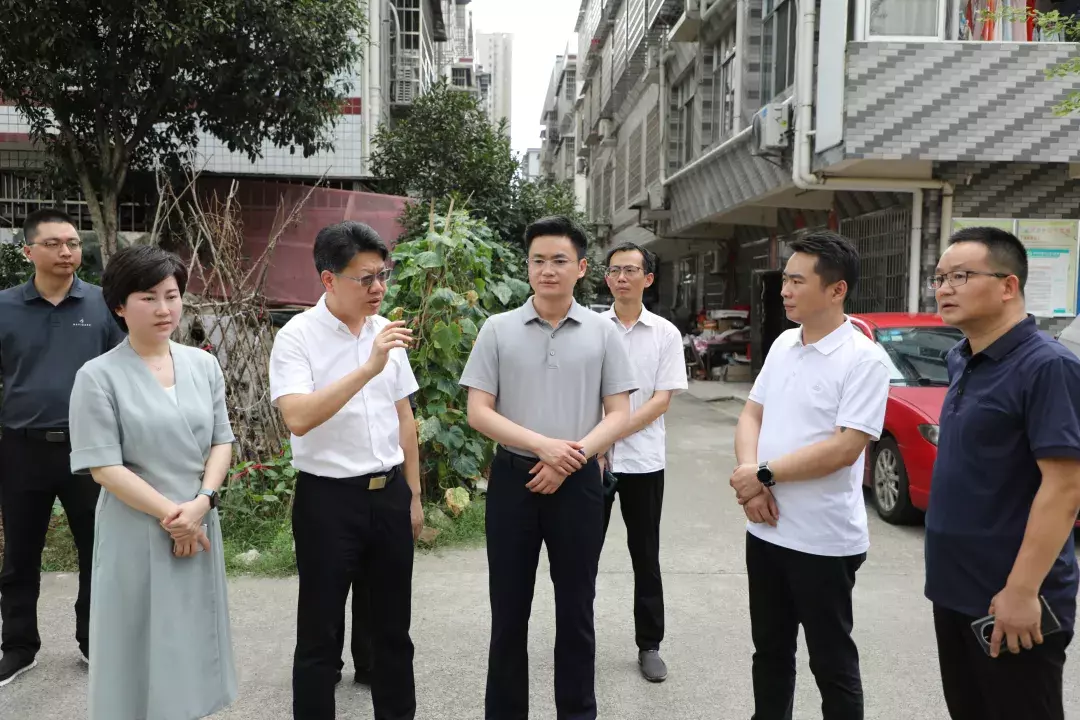 寻健督导巩固国家卫生城市创建成果工作