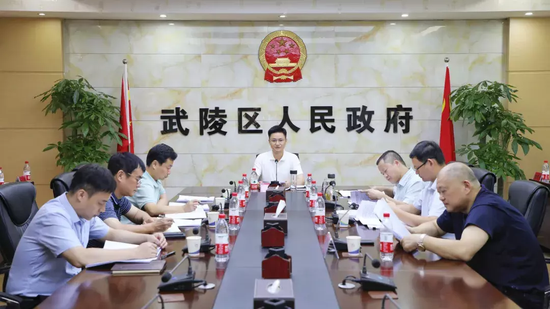 武陵区政府2023年党组理论学习中心组集中学习研讨会、区政府党组会召开