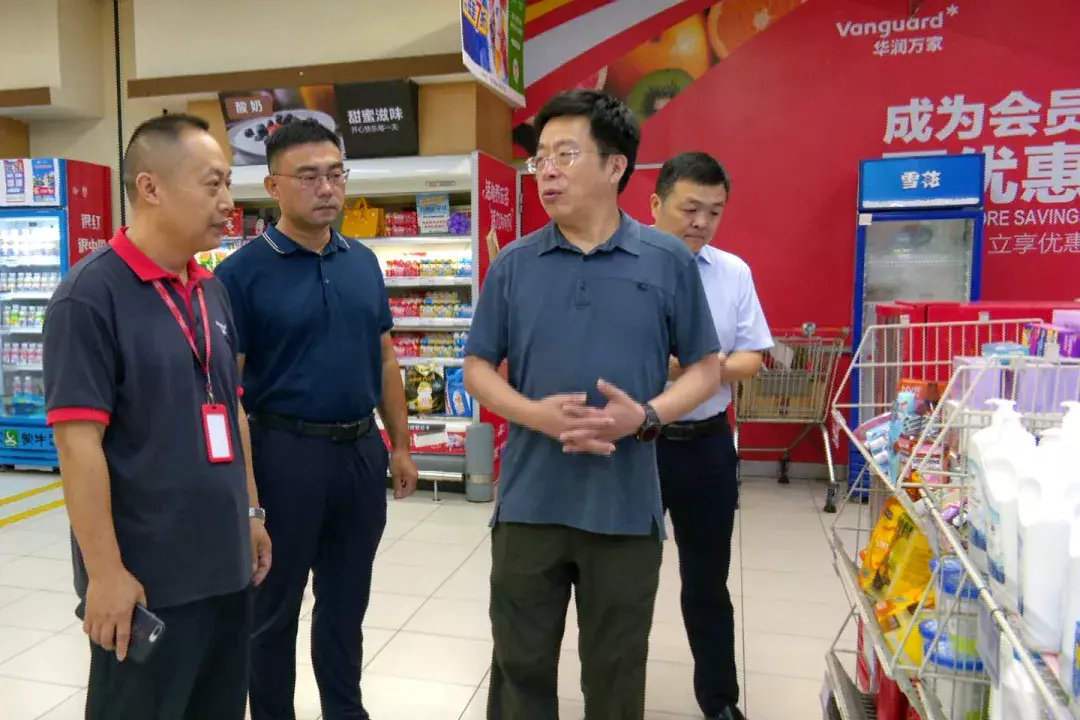 武陵区领导督导检查食品安全工作