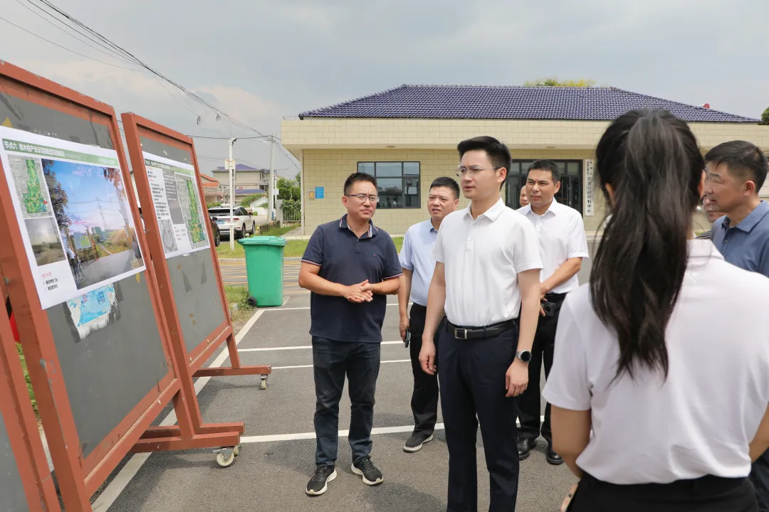 寻健开展“十访十问”活动暨金丹银河乡村振兴示范片产业发展调研