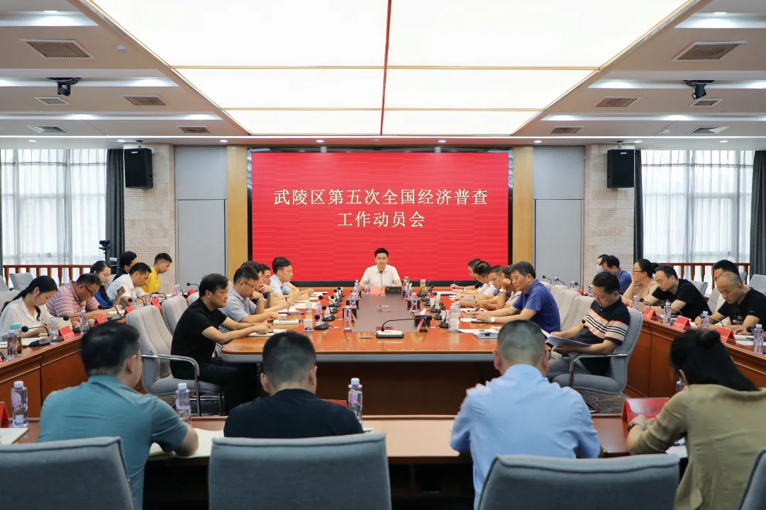 武陵区召开第五次全国经济普查工作推进会