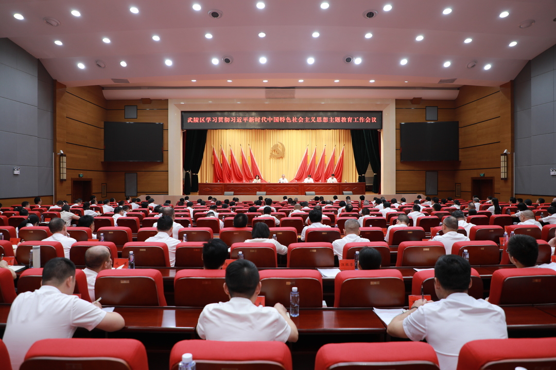 【学思想 强党性 重实践 建新功】 武陵区学习贯彻习近平新时代中国特色社会主义思想主题教育工作会议召开