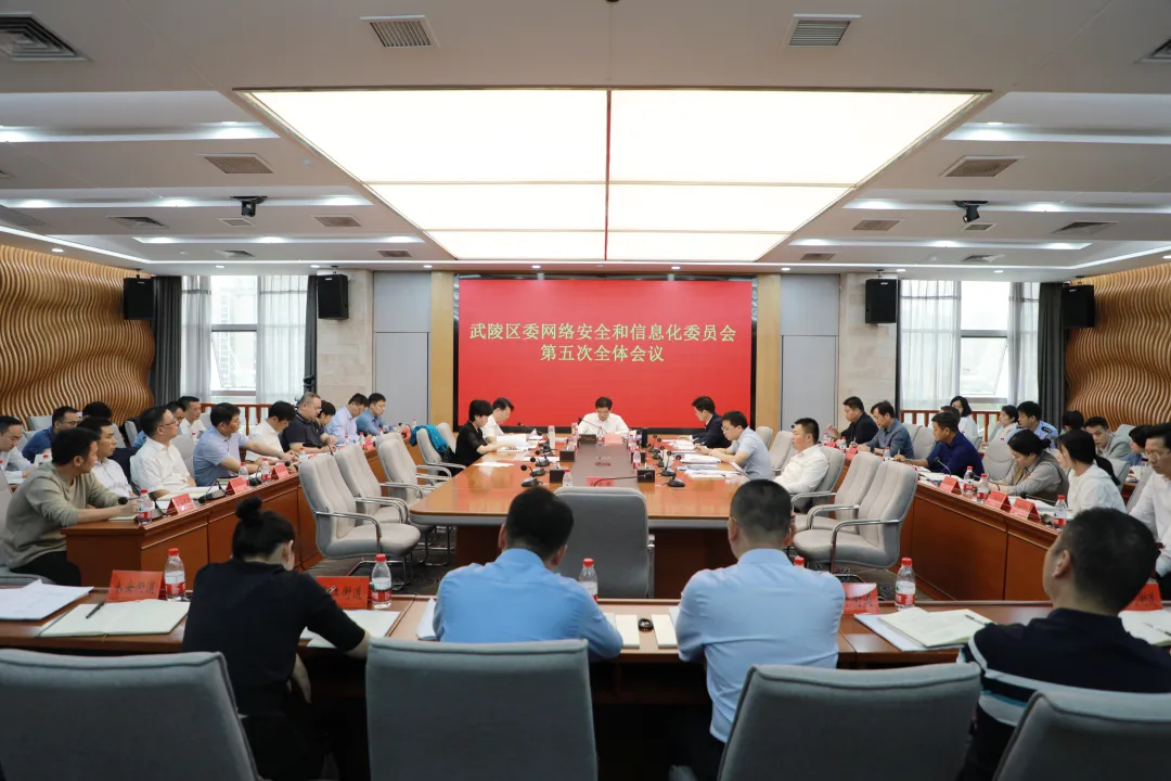 武陵区委网络安全和信息化委员会第五次全体会议召开
