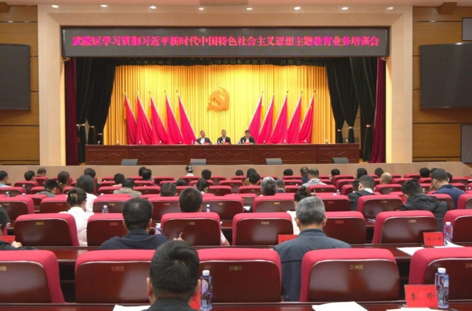 (学思想 强党性 重实践 建新功) 武陵区学习贯彻习近平新时代中国特色社会主义思想主题教育业务培训会召开