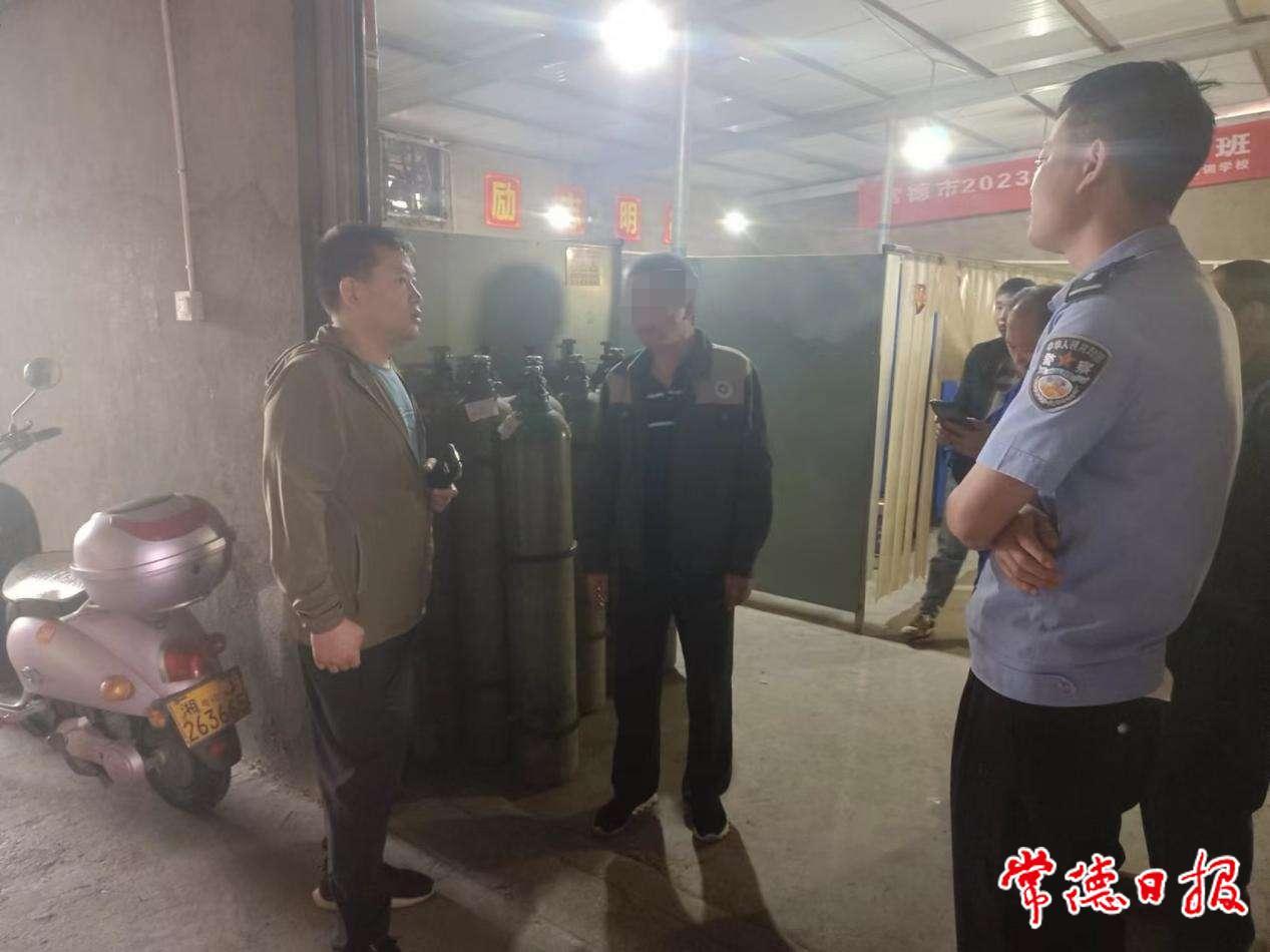 【打好安全生产翻身仗】武陵区东江街道消除一处安全隐患