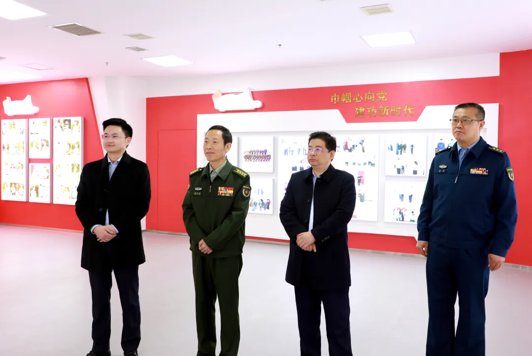 黄大坤来武陵区调研武装工作