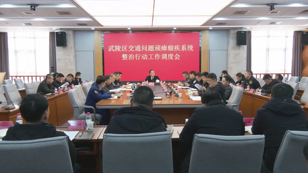武陵区召开交通问题顽瘴痼疾系统整治行动工作调度会