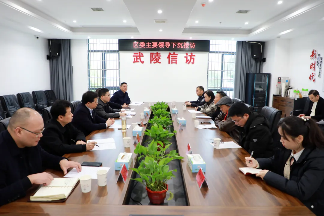 康少中前往区信访局下沉接访
