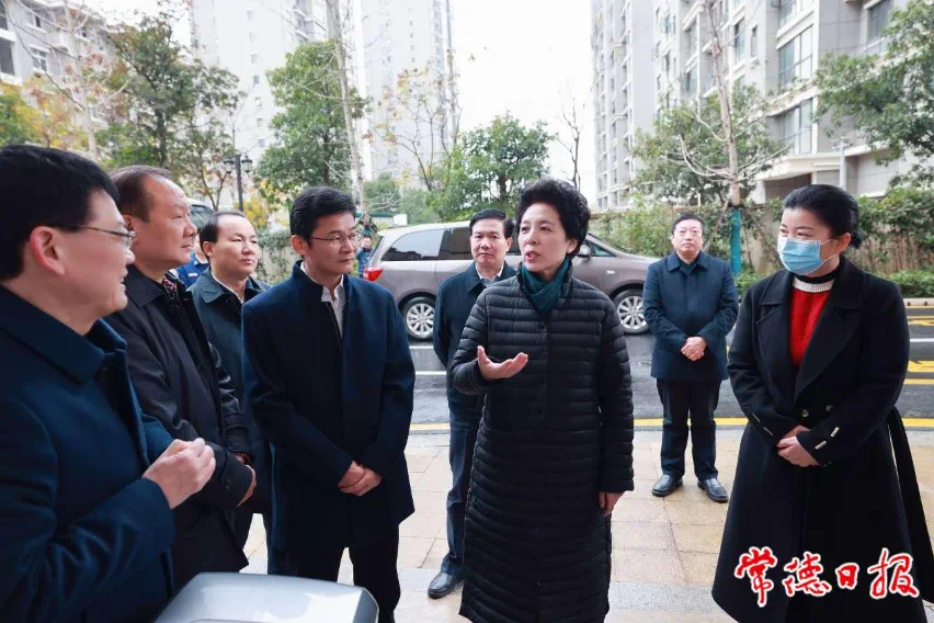 乌兰来常德调研基层人大工作：让人大工作更有认同感 让人民群众更具幸福感