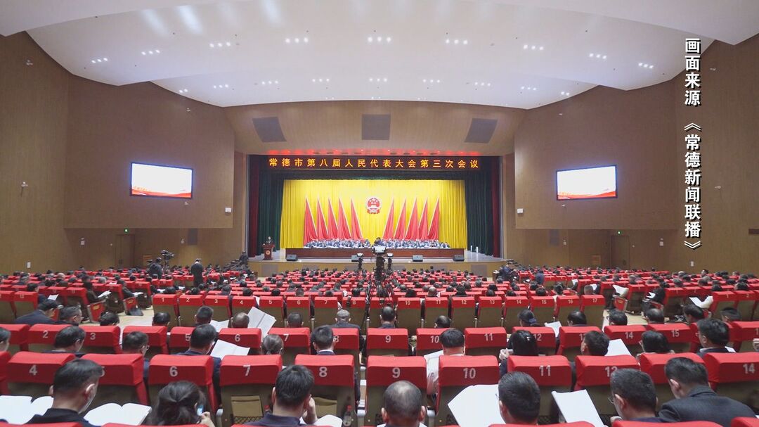 常德市第八届人民代表大会第三次会议举行第二次全体会议