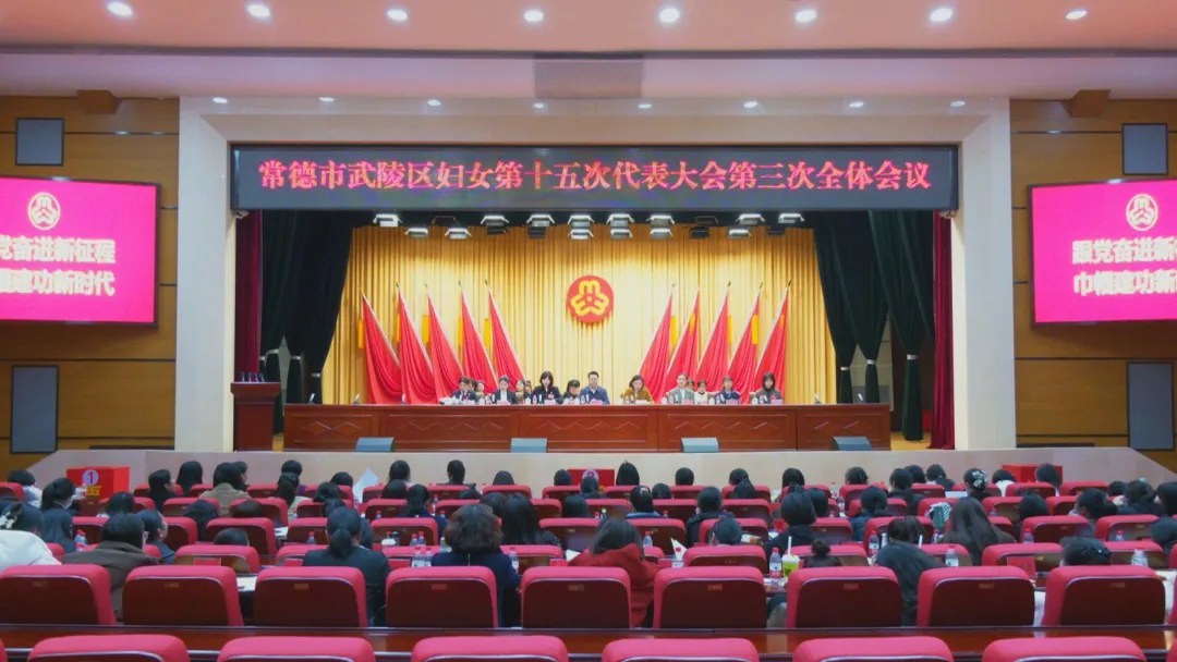 常德市武陵区妇女第十五次代表大会召开第三次全体会议