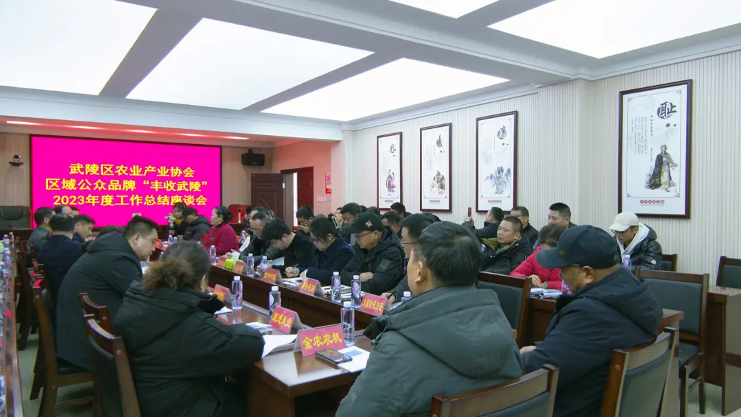 武陵区召开2023年度“丰收武陵”工作总结座谈会