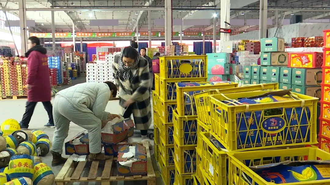 常德国际农产品交易中心第三届年货节热闹开市