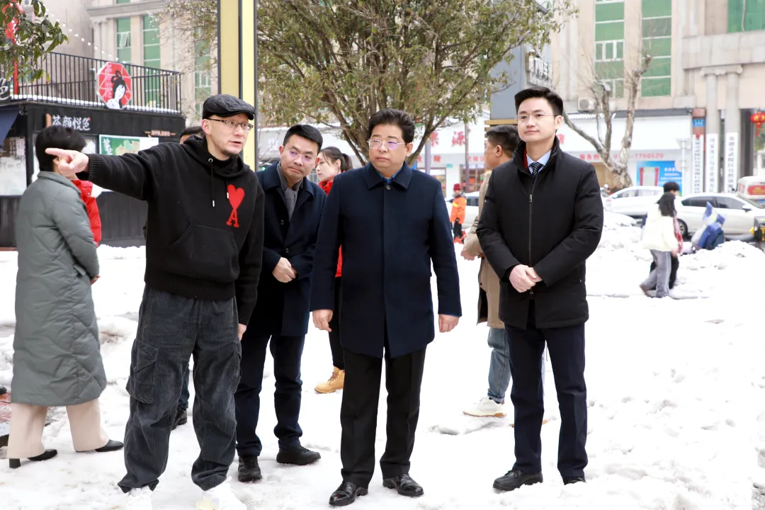 康少中、寻健带队督导雨雪冰冻灾害应对工作