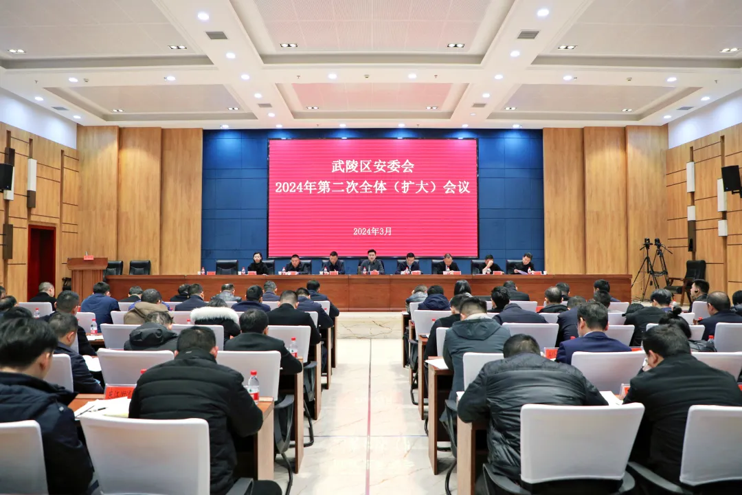 武陵区安委会2024年第二次全体（扩大）会议召开