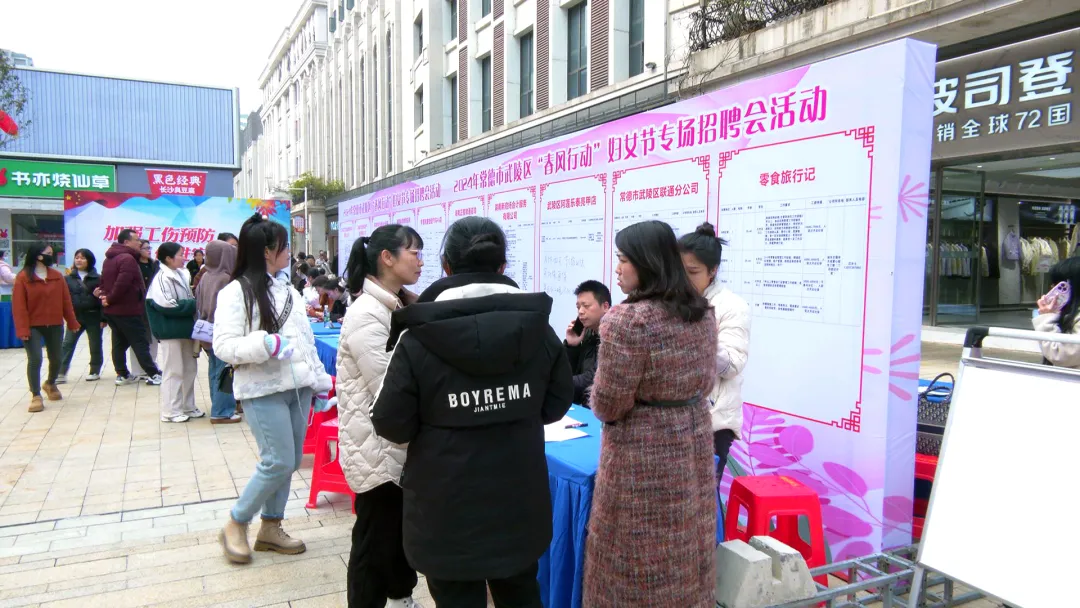 武陵区举办妇女节专场招聘会 提供女性人才岗位784个