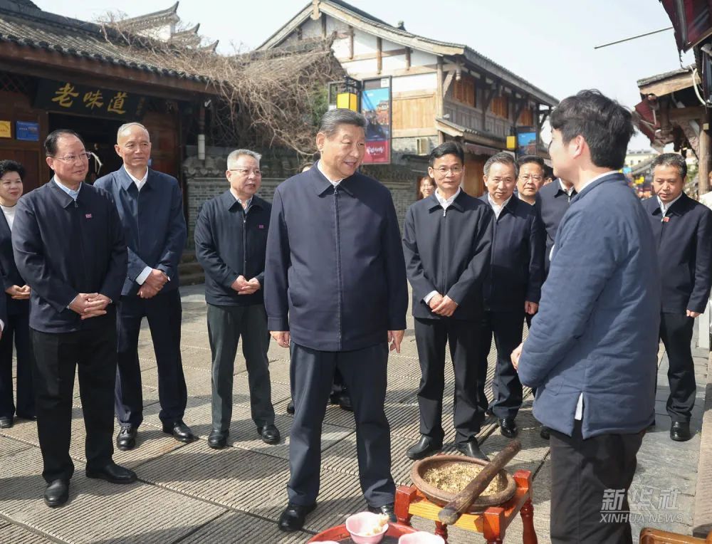 图集｜习近平在湖南常德市考察调研