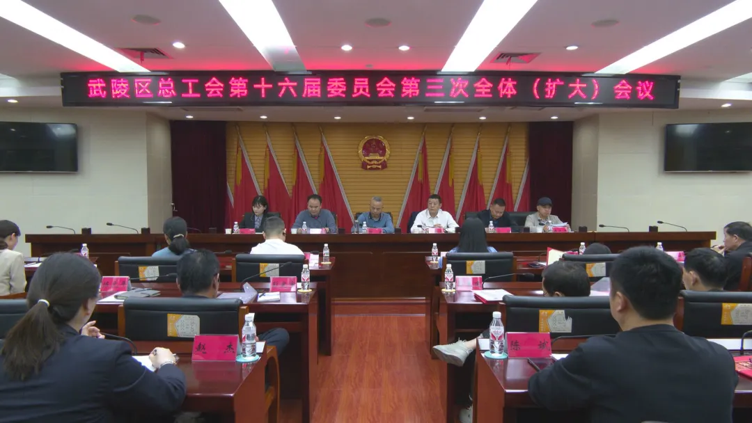 武陵区总工会第十六届委员会第三次全体（扩大）会议召开