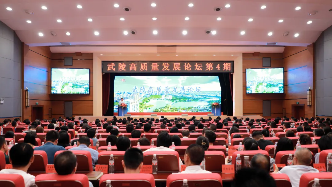 武陵区举行第四期高质量发展论坛