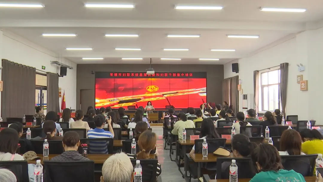 常德市妇联系统基层执委和妇联干部开展集中培训