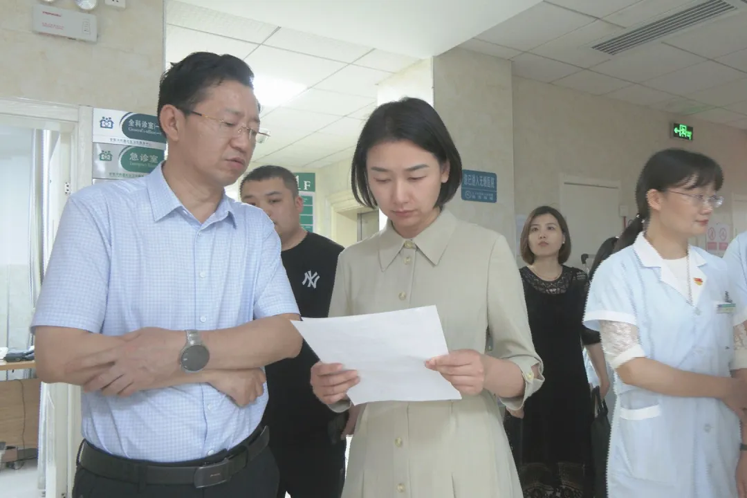 武陵区领导开展节前安全生产检查 打造安全医疗环境