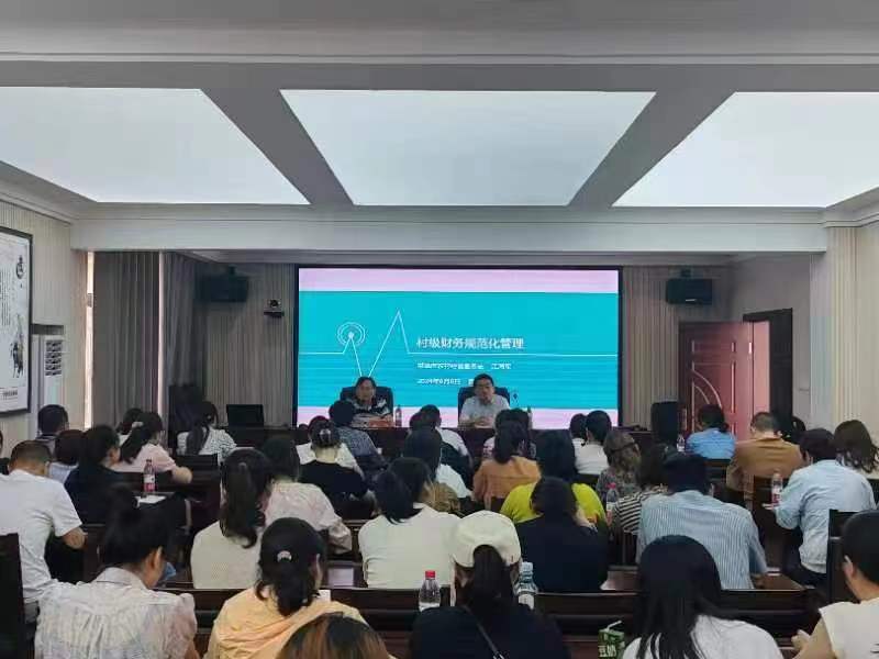 武陵区农经站成功举办村级财务业务培训会