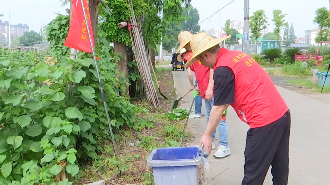启明街道唐家溶社区：志愿服务我先行 退役军人显担当
