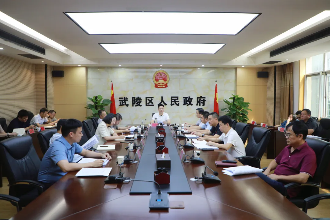 武陵区政府2024年9月份党组理论学习中心组集中学习研讨会、党纪学习教育总结会暨区政府党组会议召开
