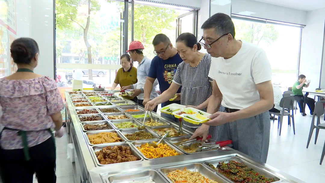 永安街道：助餐服务暖民心 老有所养更放心