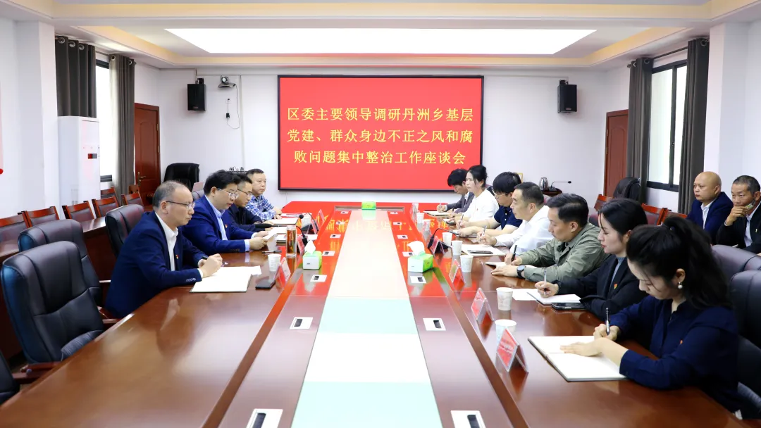 康少中调研基层党建、群众身边不正之风和腐败问题集中整治工作