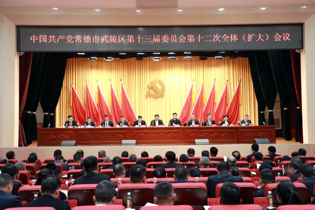 中国共产党常德市武陵区第十三届委员会第十二次全体（扩大）会议召开
