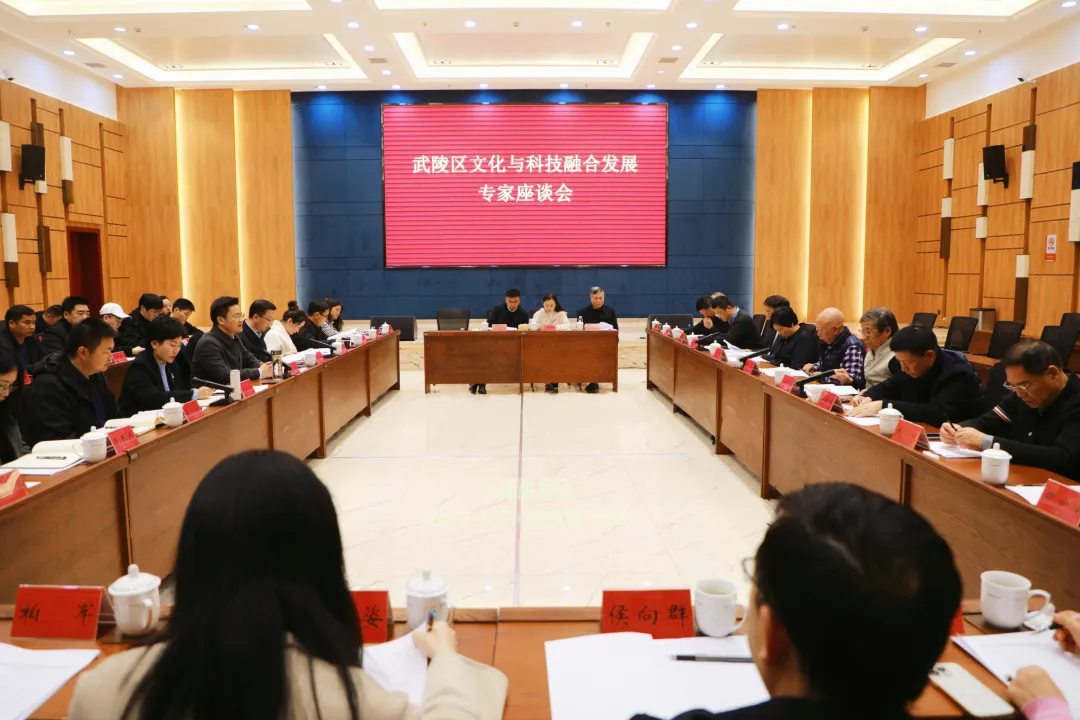 省内专家教授考察团一行来武陵区考察调研