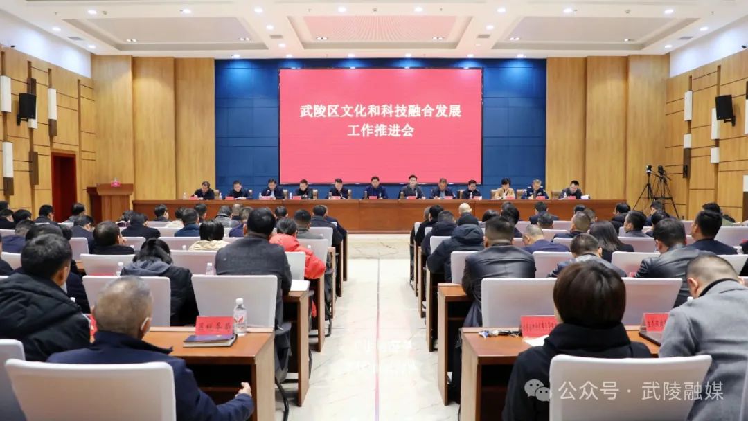 武陵区召开文化和科技融合发展工作推进会