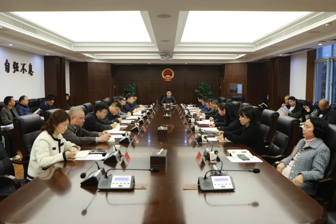 寻健参加区政府办机关党支部组织生活会